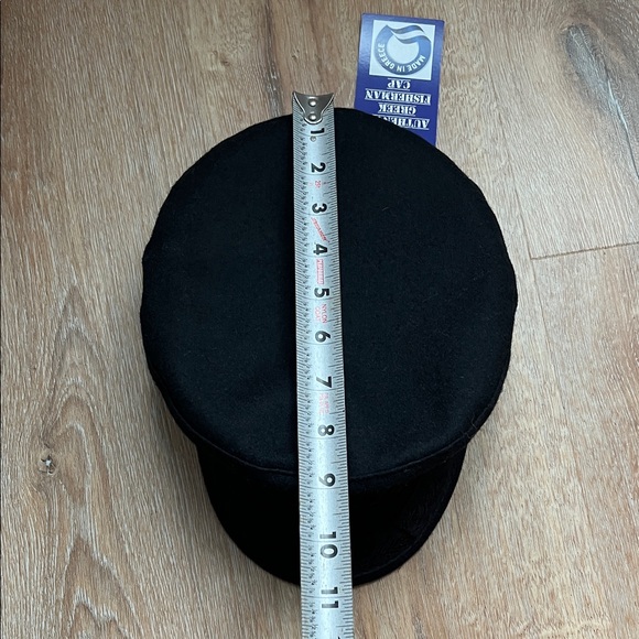 Handmade Authentic Greek Fisherman’s Cap Black NWT Size 7 1/8 - Picture 16 of 16
